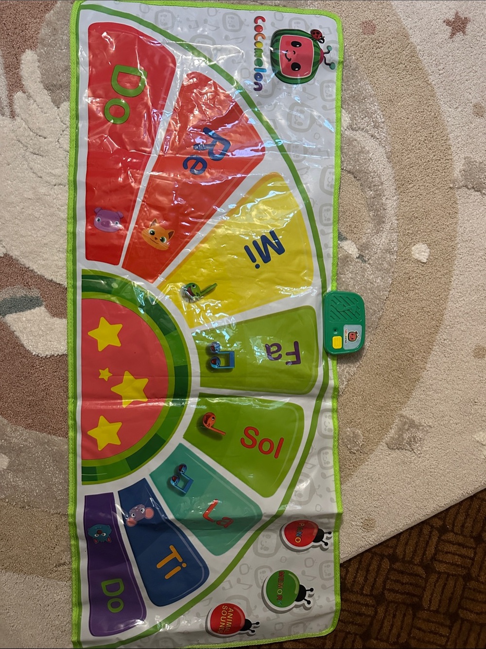 Cocomelon Musical Learning Play Mat - Green